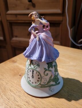 Cinderella Ceramic Bell Franklin Porcelain Studios by Trina Hyman.